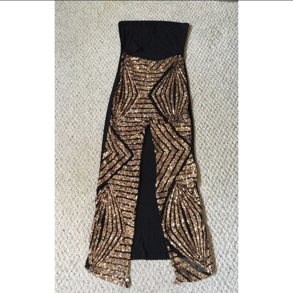 Luxurious sequin Evening dress